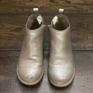 Gap Kids gold sparkle bootie boot shoe girls 1